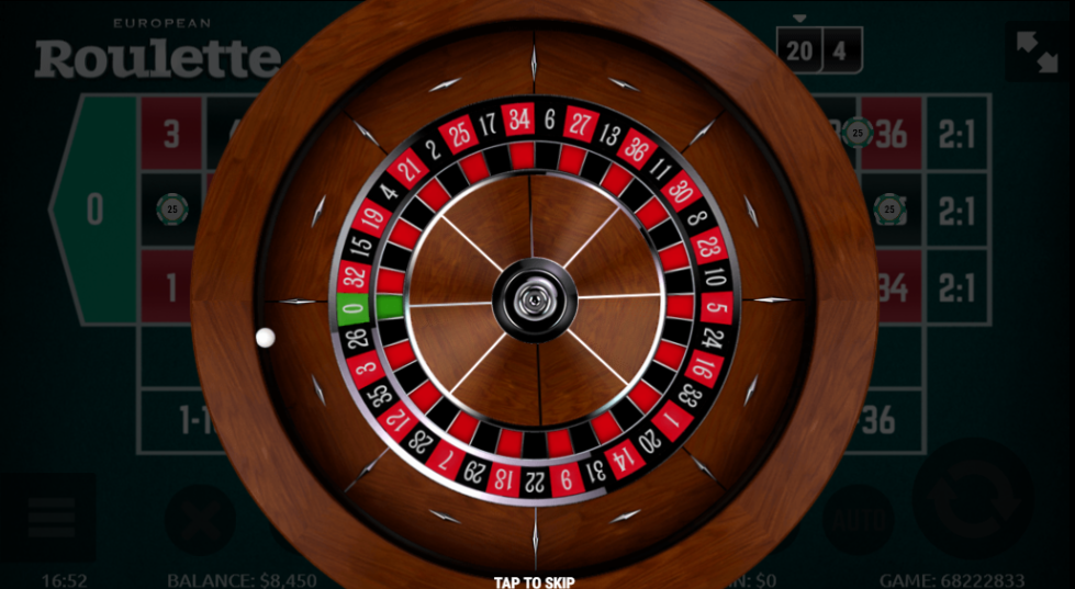 Roda European Roulette