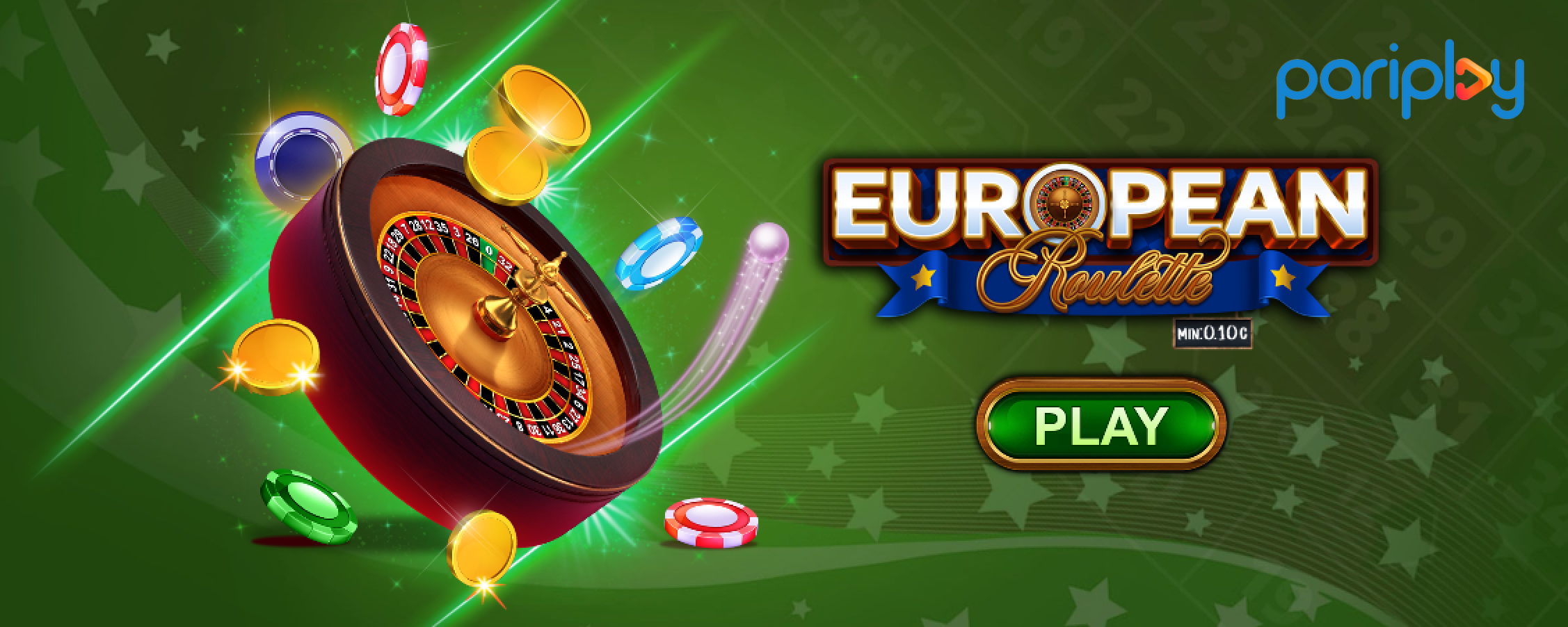 European Roulette de PariPlay